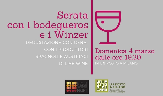 Serata con i bodegueros e i Winzer