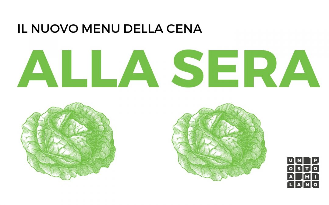 Il nuovo menu della cena